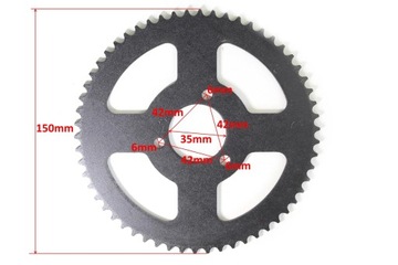 ZĘBATKA TYŁ POCKET T8F 58z HB