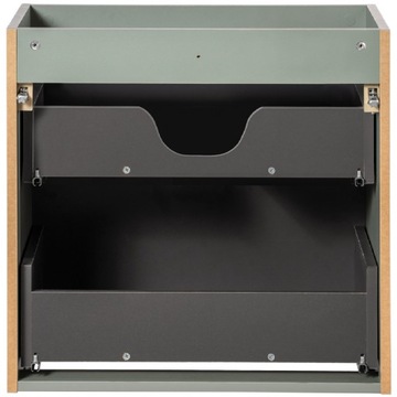 Шкаф под умывальник SAGE 60 см LINE REED GREEN 82-60-2S с ящиками