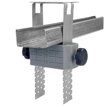 ПОТОЛОЧНЫЙ ВЫРАВНИВАЮЩИЙ КРОНШТЕЙН ПРОФИЛЬ CD 60 ES HOLDX ВЕШАЛКА 2 ШТ.