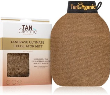 TanOrganic The Skincare Tan rękawiczki do peelingu 1 szt.