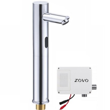 W124 Bateria łazienkowa bezdotykowa sensor H32cm, chrom ZOVO