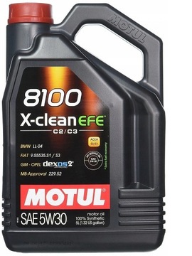 Olej Motul 8100 X-Clean EFE 5W-30 5L