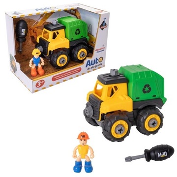 Мусоровоз - поворотная машина АСКАТО