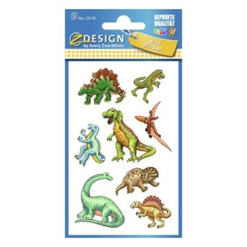 NAKLEJKI PAPIEROWE - DINOZAURY Z-DESIGN 53145