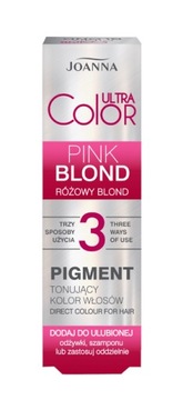 JOANNA KOLORYZJĄCY PIGMENT TONUJĄCY RÓŻOWY BLOND