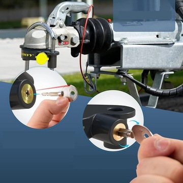 БЕЗОПАСНОСТЬ ЗАМКА КРЮКА ПРИЦЕПА