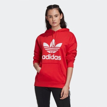 Bluza Damska ADIDAS ORIGINALS KANGURKA z kapturem FM3298 bawełniana