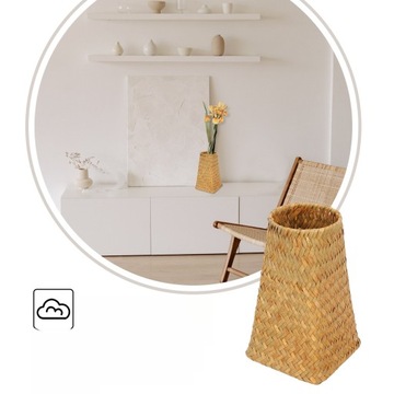 ДЕРЕВЕНСКИЙ УКРАШЕНИЕ ДОМА ИЗ РОТАГА ВАЗА ДЛЯ ЦВЕТОВ ИСКУССТВЕННЫЕ РАСТЕНИЯ БАМБУКА