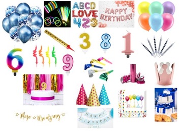 Свеча на день рождения 7 золотых свечей 7 см