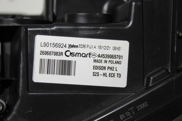 SMART A453 FOURTWO FACELIFT FULL LED LEVÝ SVĚTLO