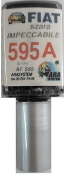 Zaprawka lakier do rys 10ml FIAT 595A GRIGIO IMPECCABILE