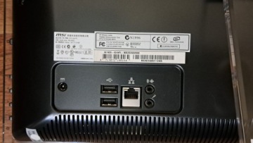 Компьютер «все в одном» MSI MS-A923, 2 ГБ ОЗУ, без HDD, Linux, черный