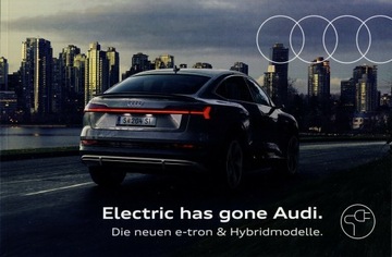 Audi e-tron i hybrid prospekt model 2022