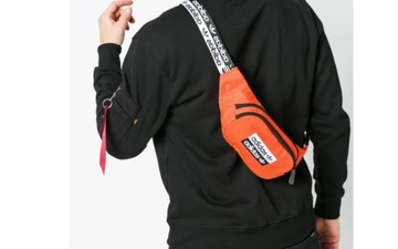 ADIDAS NERKA SASZETKA BIODROWA MŁODZIEŻOWA ORIGINALS WAISTBAG POMARAŃCZOWA