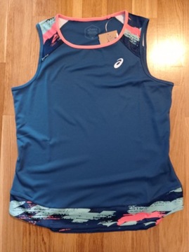 Tenisowa koszulka damska Asics WOMEN COURT GRAPHIC TANK - bezrękawnik M