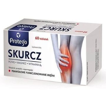 PROTEGO Skurcz potas magnez wit B6 60 tabletek
