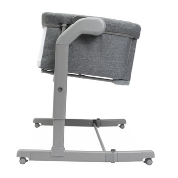 Chicco Łóżeczko dostawne Next2Me Magic Evo Dark grey 0m+