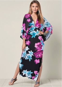 66T Bonprix sukienka kimono długa maxi XXS/XS 32/34