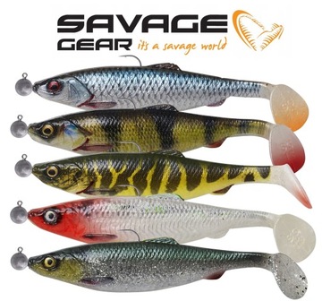 Zestaw SG Herring Shad 9cm Uzbrojone Na Szczupaka