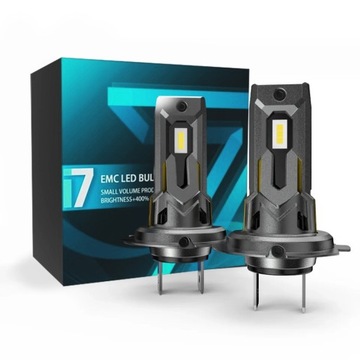 Żarówki Retrofit LED H7 Plug&Play CSP 1do1 IP68 CANBUS 6500K BARDZO MOCNE