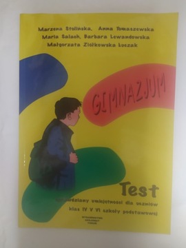 Test Sprawdziany umiejętności dla uczniów klas 4-6