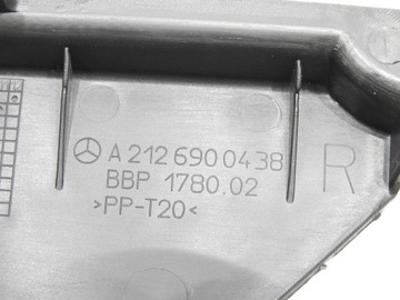 LIŠTA VODÍTKO ROLETA PRAVÁ MERCEDES W212 KOMBI