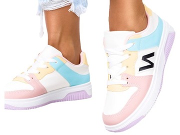 SNEAKERSY DAMSKIE NISKIE TRAMPKI BUTY SPORTOWE 39