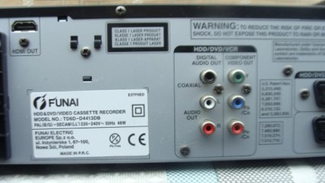 DVD-рекордер FUNAI TD6D-D4413DB