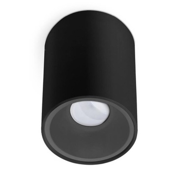 Lampa sufitowa natynkowa Spot Czarny 1x GU10 Kivi
