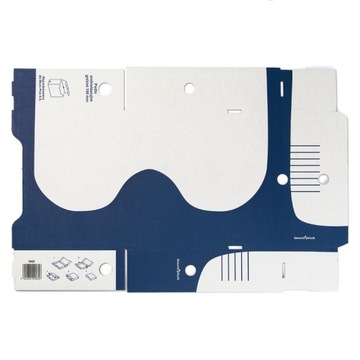 Ящик для архивирования 100мм синий