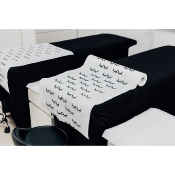 Целлюлозная основа с рисунком ресниц