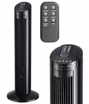 НАПОЛЬНЫЙ КОЛОННЫЙ ВЕНТИЛЯТОР С ДИСТАНЦИОННЫМ УПРАВЛЕНИЕМ KLAUSBERG KB-7470