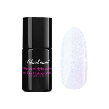 Hybryda Charbonne Top Dry Holographic 7 ml