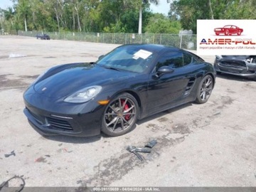 Porsche Cayman 718 Coupe 2.5 350KM 2018 Porsche Cayman 2018r, 718 S, 2.5L 2.5 Benzyna 350KM