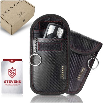 ETUI POKROWIEC BLOKADA FAL KLUCZYK KEYLESS CARBON STEVENS Q2