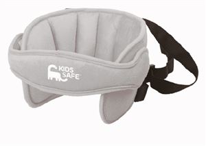 KIDS SAFE ZAGŁÓWEK PODTRZYMUJĄCY GŁOWĘ W FOTELIKU SZARY