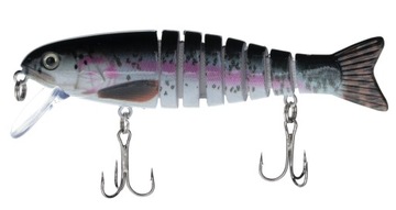 WOBLER SWIM-BAIT ŁAMANY TONĄCY 11CM 0,65G