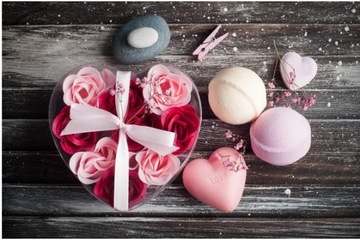 БОМБЫ ДЛЯ ВАННЫ СМЕСЬ АРОМАТОВ 4 x 70г НАБОР