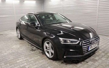 Audi A5 II Coupe 2.0 40 TDI 190KM 2019 Audi A5 Swiatla LED, Czujniki, NAVI, Grzane Fo...