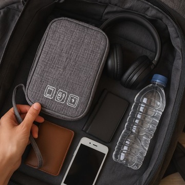 ORGANIZER PODRÓŻNY TORBA ETUI NA KABLE ŁADOWARKI