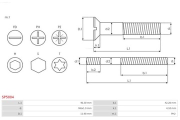 AS-PL СТАРТЕР АВТОМАТИЧЕСКИЕ ВИНТЫ