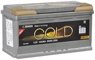 Akumulator Jenox NEW Gold 12V 105Ah 900A MOŻLIWY DOWÓZ MONTAŻ
