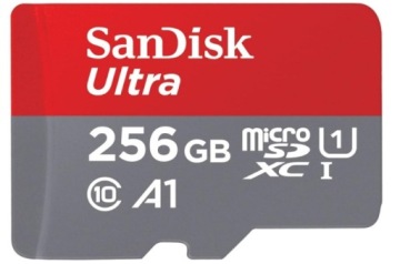 Ultra microSDXC 256 ГБ 150 МБ/с A1 + адаптер SD