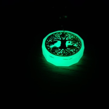 СВЕТЯЩИЙСЯ ЛЮМИНЕСЦЕНТНЫЙ БРЕЛОК Древо Жизни АМЕТИСТ БИРЮЗА ОПАЛ КУЛОН