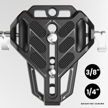 Baseplate Uniwersalny RIG Rurki 15mm Rod - 8Sinn