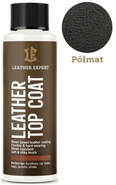 LAKIER BEZBARWNY SKÓR PÓŁMAT 50 ml LEATHER EXPERT