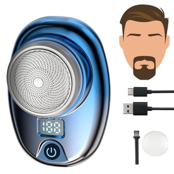 MINI MASZYNKA DO GOLENIA PRZENOŚNY WODOODPORNY GOLARKA ELEKTRYCZNA USB