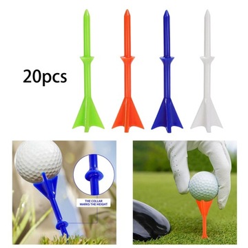 .20 шт. держатель для мяча для гольфа, футболки для гольфа для вождения