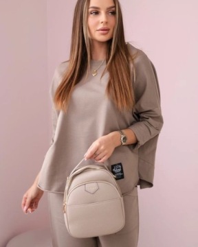 Хлопковая толстовка плюс брюки oversize комплект итальянской моды