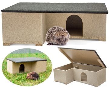 DOMEK BUDKA LEGOWISKO GNIAZDO SCHRON DLA JEŻA JEŻY